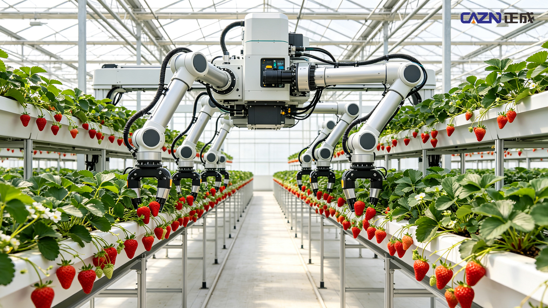 CAZN | Harvesting Robots: Connectors Build a Reliable Foundation for Orchard Automation